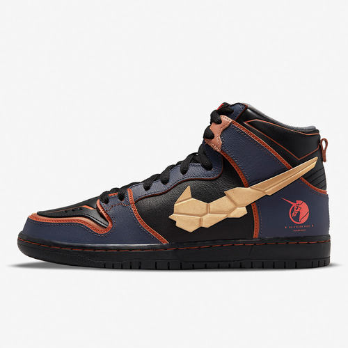 Nike/耐克正品休闲男女SB Dunk高达联名高帮运动鞋DH7717-400 - 图0