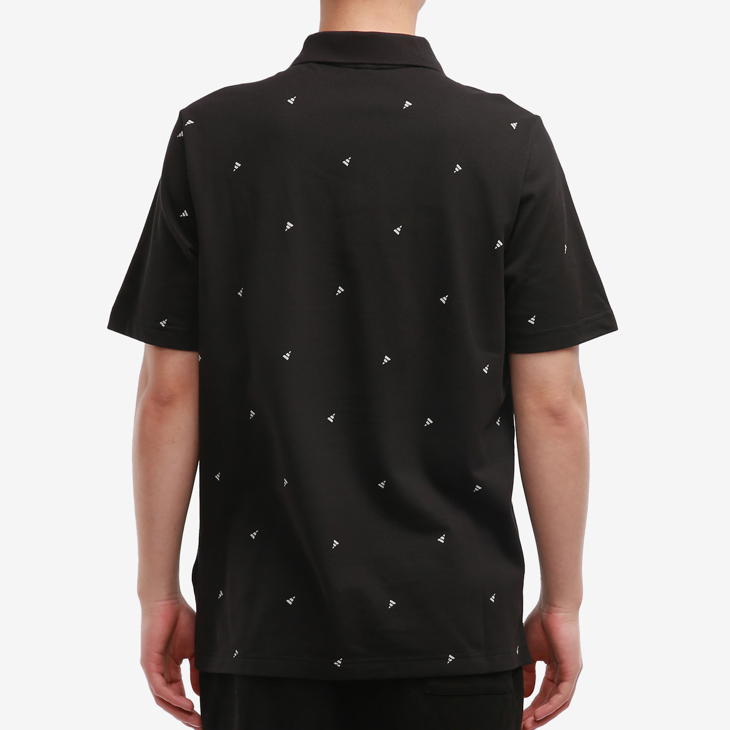 Adidas/阿迪达斯正品FI POLO AOP 男子运动短袖POLO衫 GP0994 - 图0