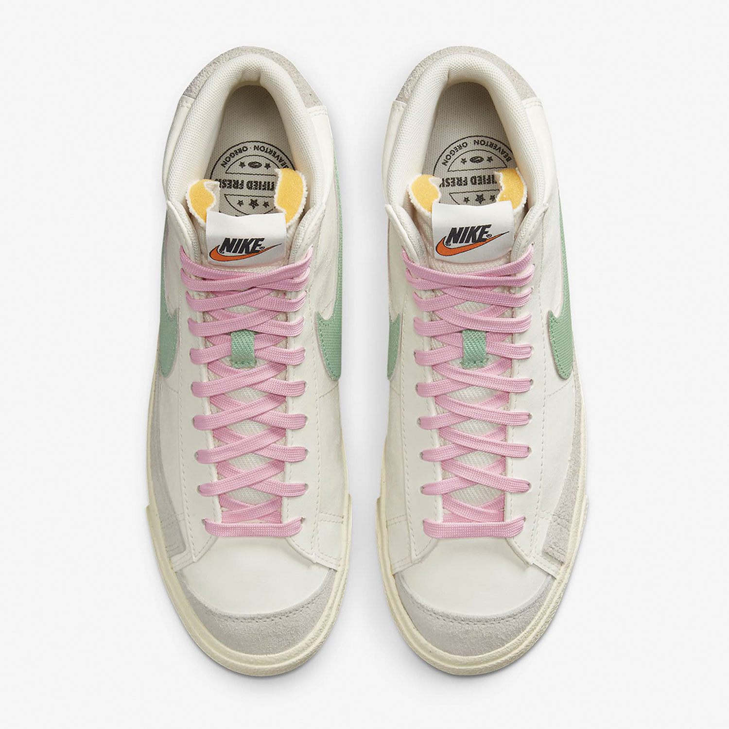 Nike/耐克 正品BLAZER开拓者男高帮运动休闲板鞋DO9787-100 - 图2