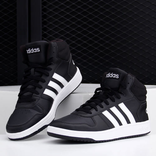 Adidas/阿迪达斯正品 HOOPS 2.0 MID 男女运动休闲板鞋FY8618 - 图1