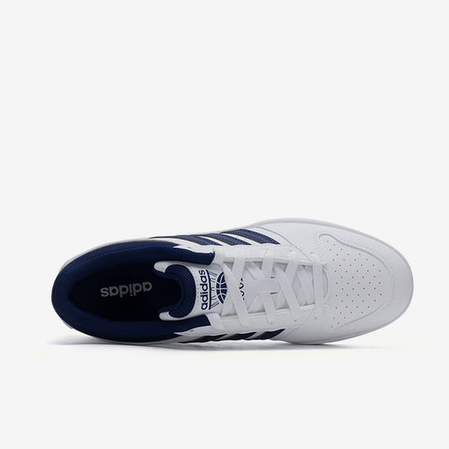 Adidas/阿迪达斯正品HOOPS织物合成革CLASSIC日常经典板鞋KI1058 - 图1