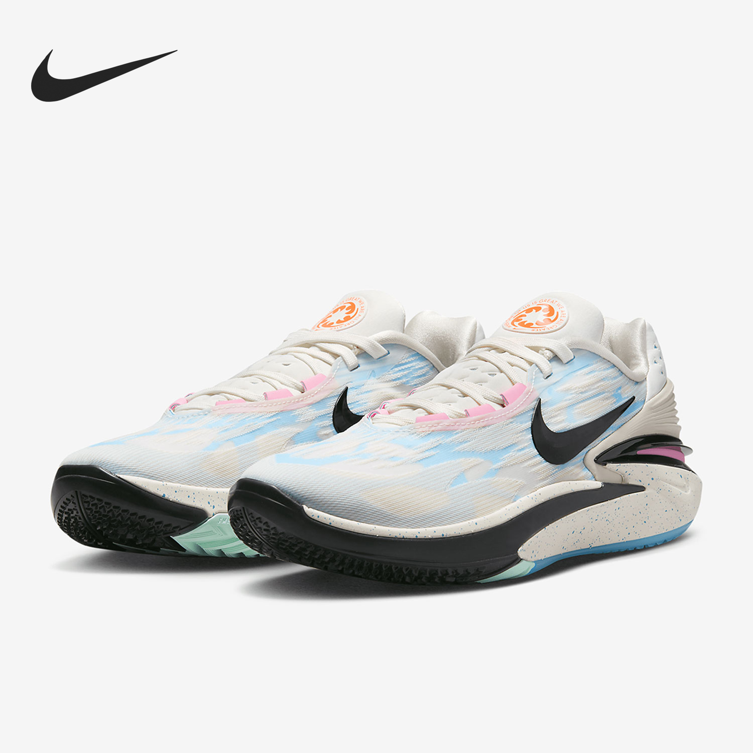 Nike/耐克正品Air Zoom GT Cut2男士防滑篮球鞋DJ6015-104 - 图0
