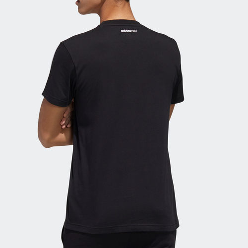 Adidas/阿迪达斯正品当季neo M BRLV TEE 1男运动短袖T恤GK1516 - 图1