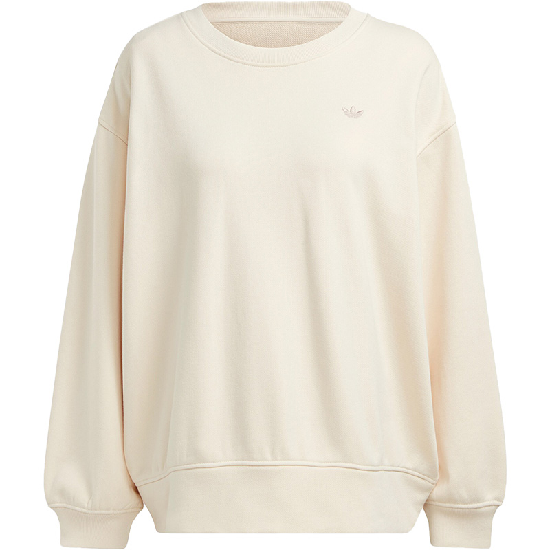 Adidas/阿迪达斯正品春季新款女子运动圆领套头卫衣IC4977 - 图3