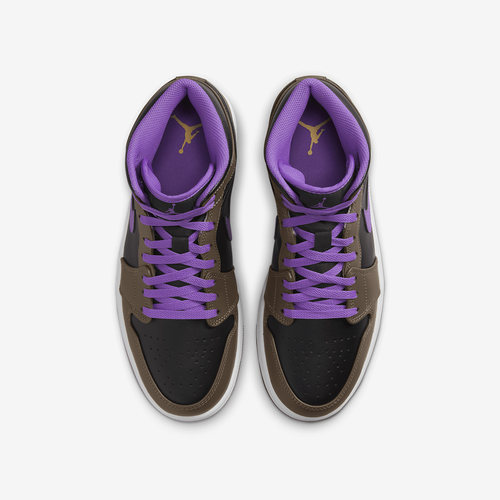 Nike/耐克正品新款Jordan 1 Mid男子运动板鞋DQ8426-215 - 图2