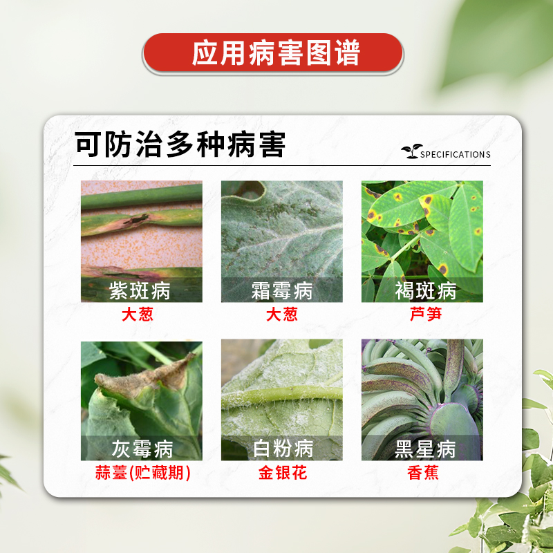 益禾倍30%吡唑醚菌酯脂吡唑迷谜茵酯霜霉白粉灰霉病农药杀菌剂1kg