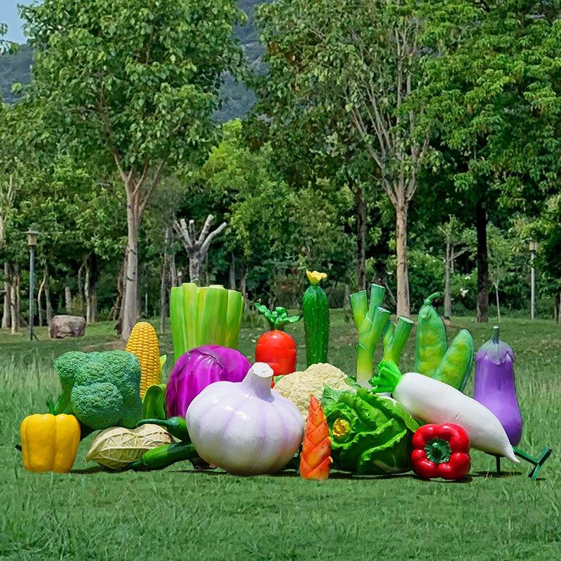 仿真蔬菜雕塑庄园农场丰收节大白菜辣椒I模型摆件户外景观装饰小,淘宝优惠券,粉丝福利购,淘宝优惠卷