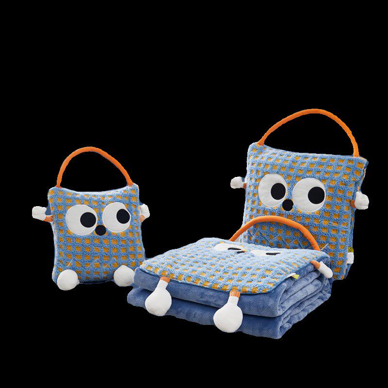 多巴胺多功能时尚手拎抱枕被子两用汽车沙发盖毯S二合一办公室午,淘宝优惠券,粉丝福利购,淘宝优惠卷