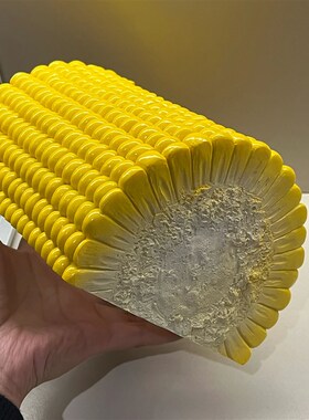 玉米纸巾盒苞谷卫生纸盒个性w造型卫生纸盒厨房餐纸盒家用纸巾收