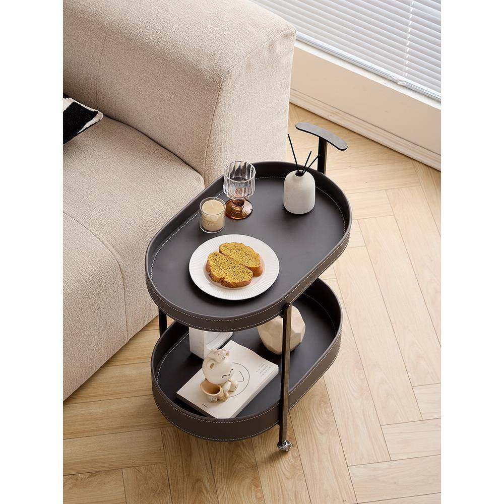 覆中古可移动马皮厅FT-053小推车客沙发茶边几柜床头食鞍置物零架,淘宝优惠券,粉丝福利购,淘宝优惠卷