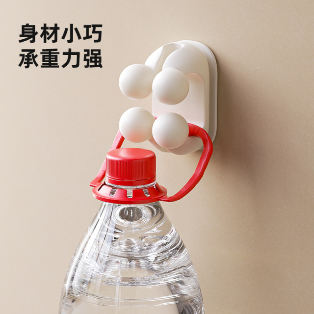 Kitchen rice spoon fixer multi-function storage rack