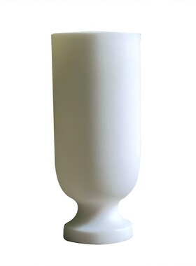 三彩艺博物馆《白玉杯》陶瓷手工装饰摆件商务办公室洛阳特色礼物