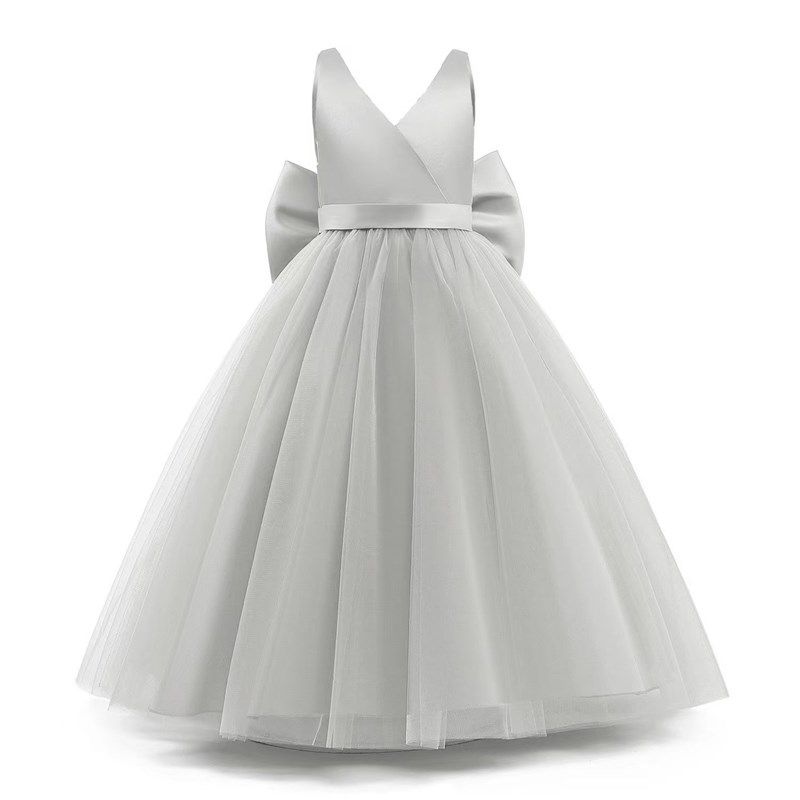 新款儿童长款高档婚纱礼服公主蓬蓬裙蓬松洋气女童连衣裙舞台表演,淘宝优惠券,粉丝福利购,淘宝优惠卷