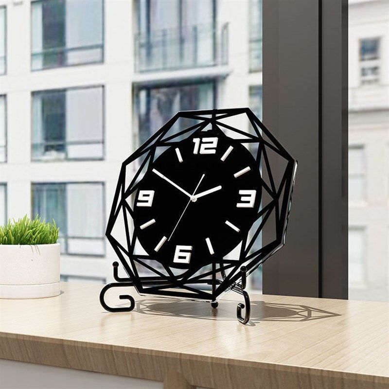 创意座钟摆件g家居饰品客厅桌面电视柜装饰品夜光床头柜台钟,淘宝优惠券,粉丝福利购,淘宝优惠卷