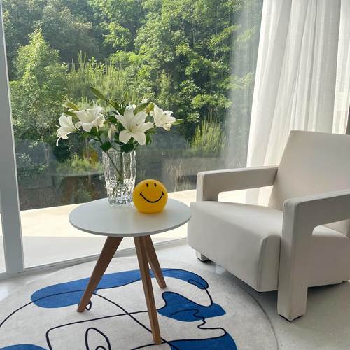 网红笑脸灯ins卧室儿童房装饰充电台灯荷兰创意氛围小夜灯落地灯 - 图2