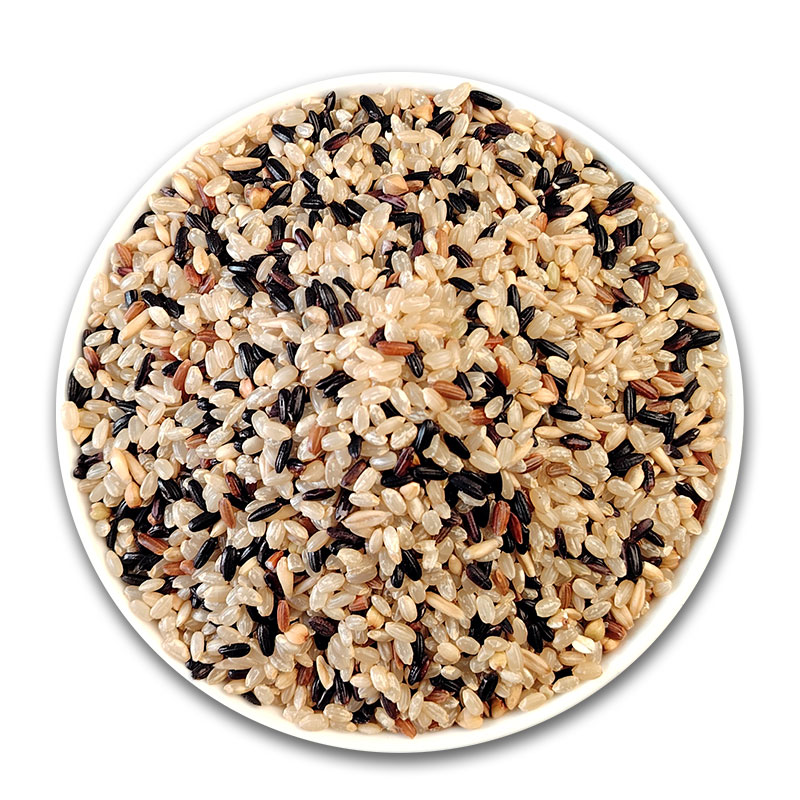 五色糙米10斤杂粮饭五色糙米低脂主食燕麦米青稞粗粮三色健身脂减