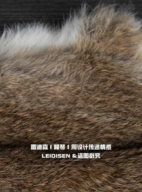 新中式样板间衣帽间化妆台装饰品摆件轻奢兔毛桌垫家居软装饰品