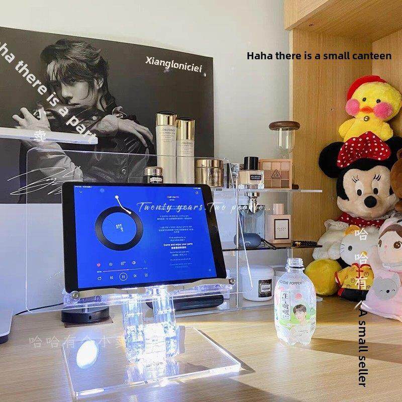 韩国可伸缩透明电脑平板电脑iPad阅读支架,淘宝优惠券,粉丝福利购,淘宝优惠卷