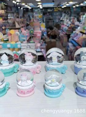 国红水果45号带灯水晶球创意礼物闪光小马水球家居装饰摆件礼品