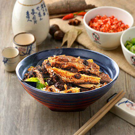 鹰金钱金奖豆豉鲮鱼罐头即食下饭菜下酒菜广东特产速食下网红酒菜 - 图3