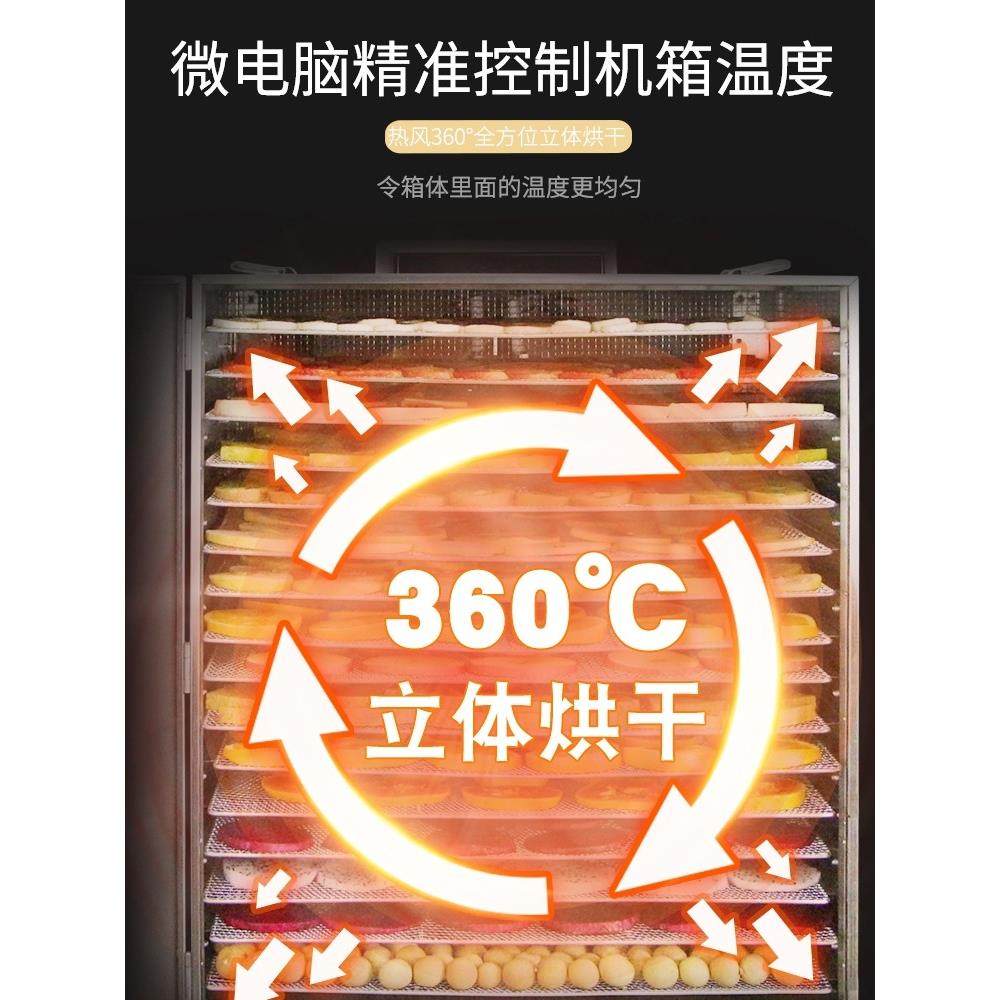 乐创水果食物烘干机食品中药家用肉干零食蔬菜干果机风干机商用,淘宝优惠券,粉丝福利购,淘宝优惠卷