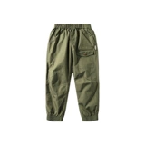 Детские штаны, тонкие повседневные брюки для мальчиков, в западном стиле