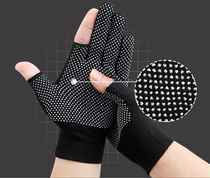 Express Delivery Warehouse Packaging Exclusive Gloves for men and women working dew finger 23 Five fingers Thin Labor Wear and Wear Exterior Selling Ride