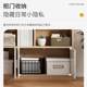Bookcase with door Bookshelf Household simple multi-layer storage cabinet Living room dustproof cabinet Storage display cabinet Floor-standing storage cabinet