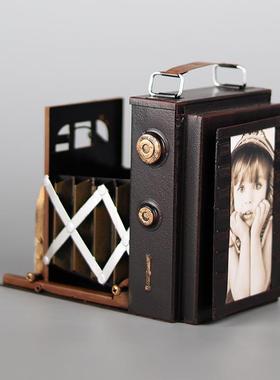复古仿真老式照相机模型怀旧老物件摆设橱窗陈列道具装饰品摆件