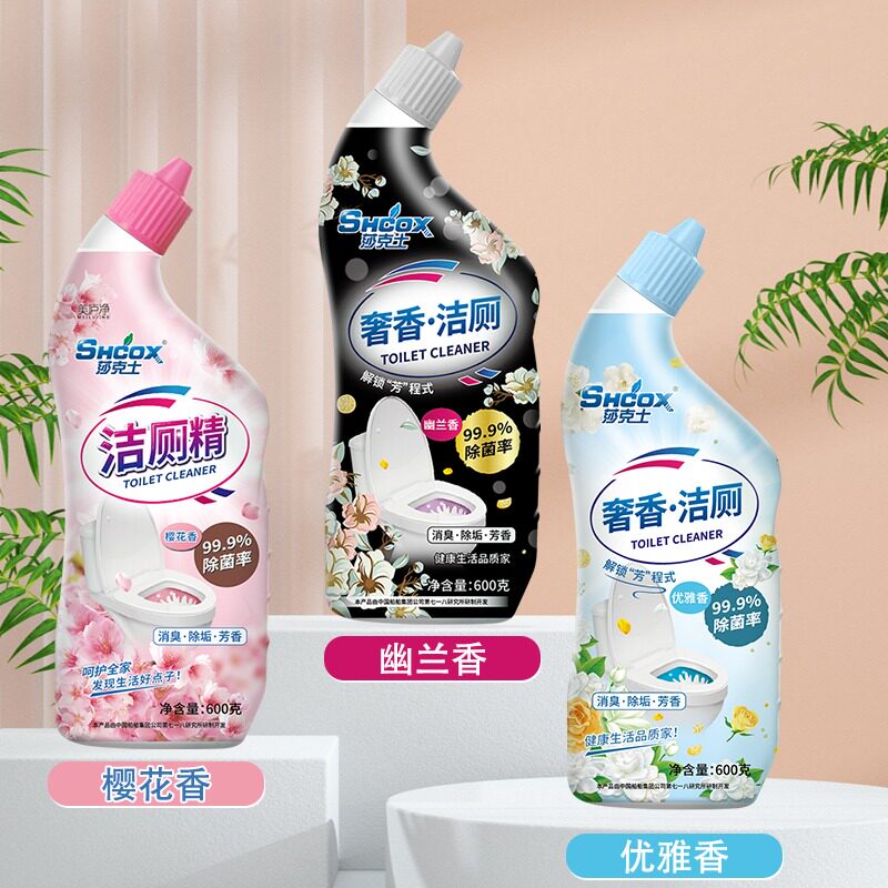 【莎克士】樱花香马桶清洁剂600g