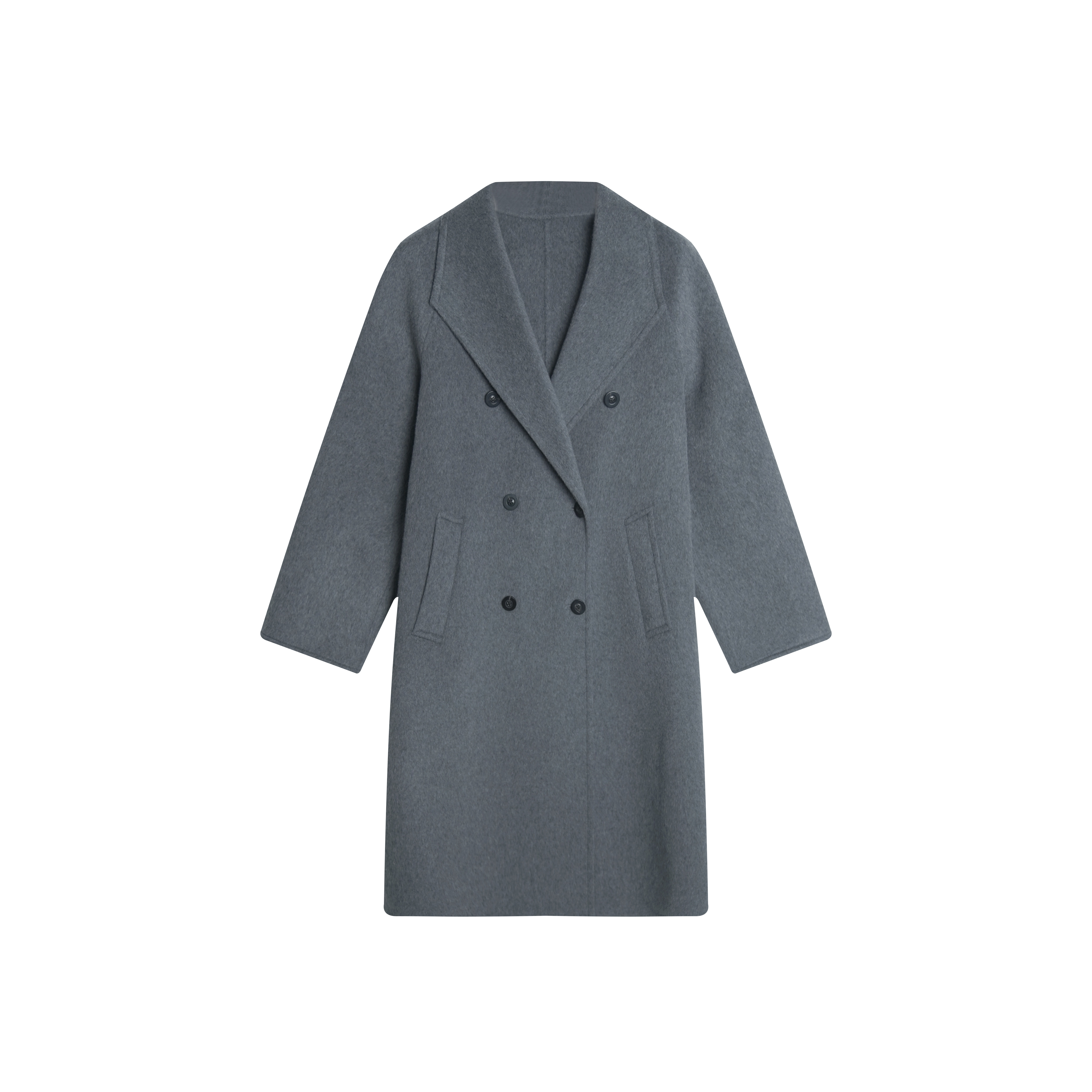 N°28【传承大衣】山羊绒双排扣中长款毛呢大衣,淘宝优惠券,粉丝福利购,淘宝优惠卷