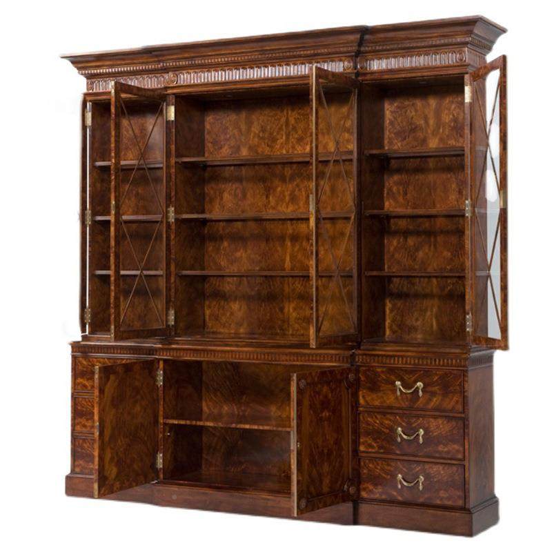 亚历山酒柜英式新典古柜别VOH墅美式桃花芯木雕花法式书大柜酒家,淘宝优惠券,粉丝福利购,淘宝优惠卷