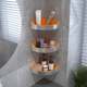 Kitchen, bathroom, bathroom storage rack, stainless steel toilet, toilet storage, shower room, triangle wall hanging