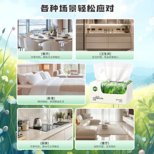 1包抽纸加厚旅行装一次性家用装便携随身装洗脸巾旅游神器 - 图0