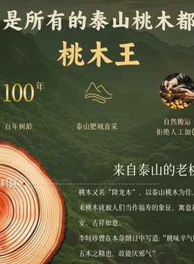 普陀山桃木朱砂三合六手串