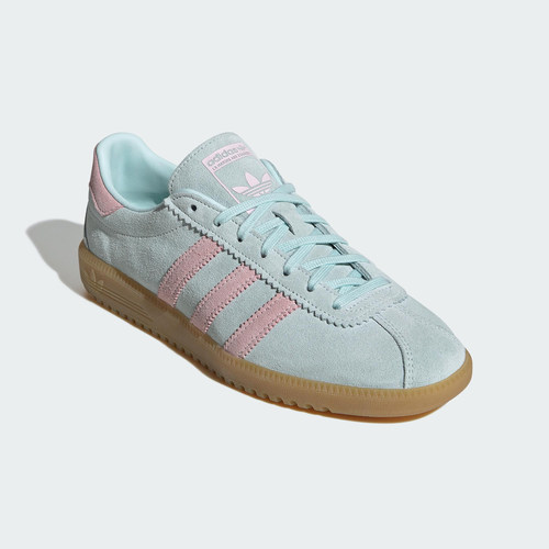 Adidas/阿迪达斯正品三叶草女士复古轻便透气防滑板鞋JS0257 - 图0