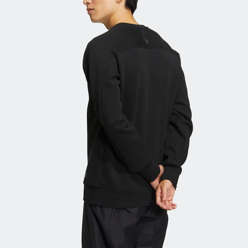 Adidas/阿迪达斯正品WJ LOGO CREW 男子运动套头卫衣HN8968 - 图0