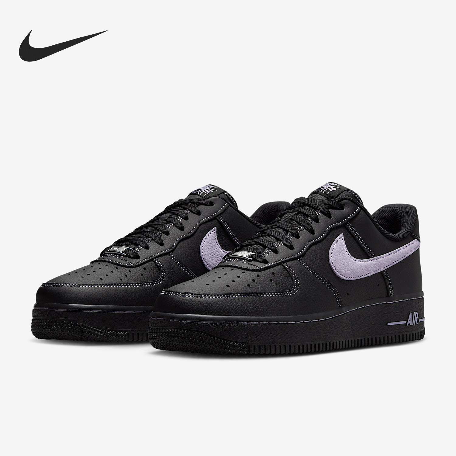 Nike/耐克正品Air Force 1男士经典轻便休闲板鞋HQ2037-001,淘宝优惠券,粉丝福利购,淘宝优惠卷