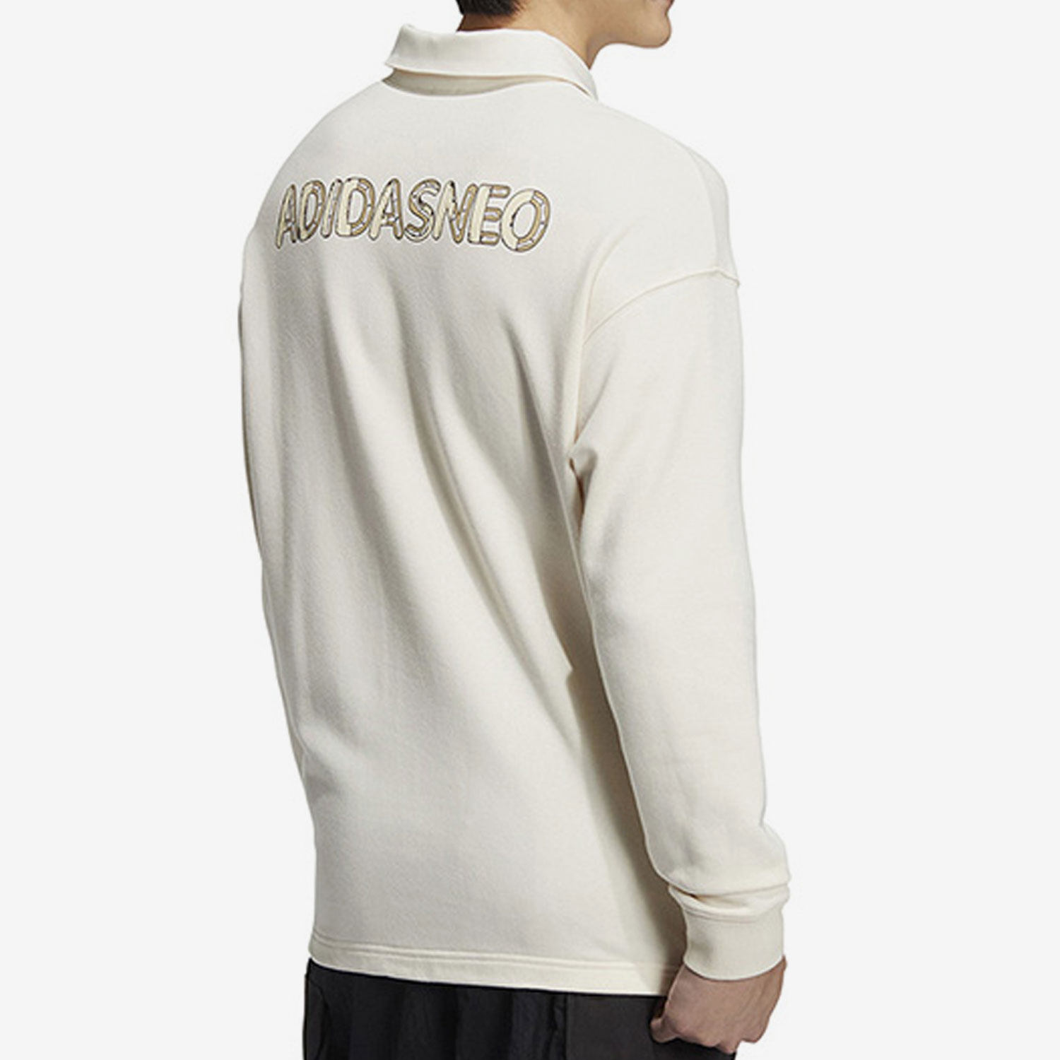 Adidas/阿迪达斯正品neo芝麻街联名男子休闲长袖POLO衫HM9949,淘宝优惠券,粉丝福利购,淘宝优惠卷