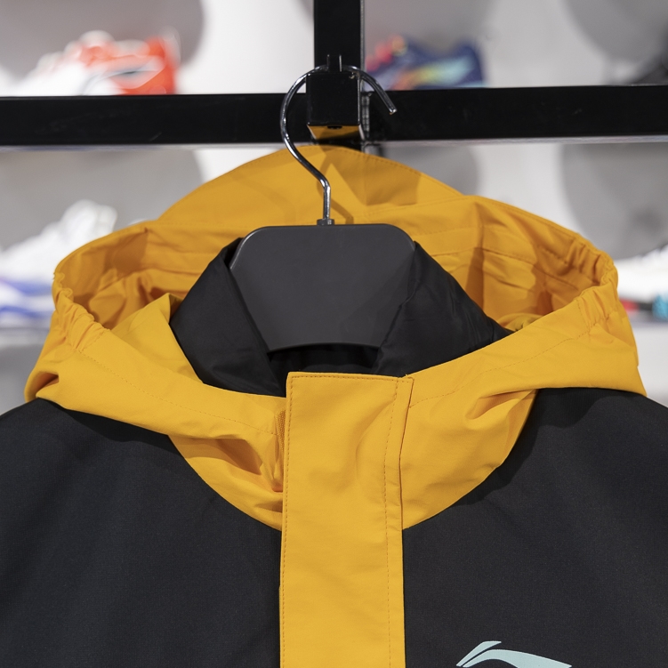 李宁正品户外系列男大童宽松保暖三合一运动羽绒冲锋衣YWBU013-3 - 图2