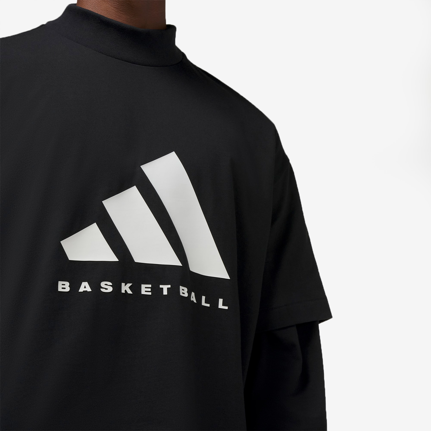 Adidas/阿迪达斯正品BASKETBALL 经典男女运动短袖T恤IK0001 - 图1