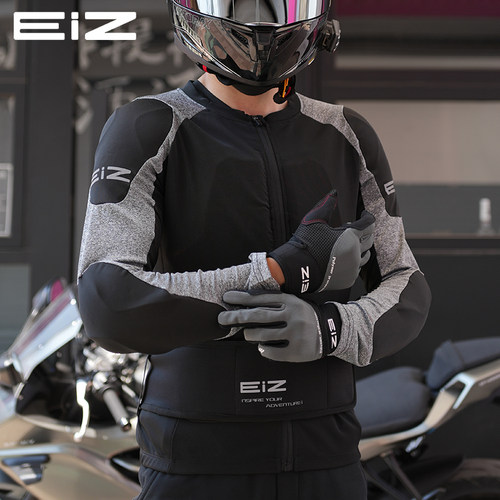 EIZ摩托车护甲衣护腰四夏季机车赛车骑行服网眼防摔耐磨轻薄透气 - 图0