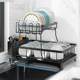 Kitchen drain storage rack countertop household KD style dish rack tableware sink bowl chopstick storage rack bowl rack