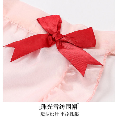 女仆装制服诱惑情趣内衣套装衣服睡衣cos服性感大码小胸可爱纯欲 - 图1