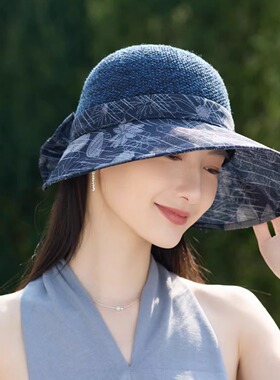 春夏大檐显脸小防晒遮阳帽女款