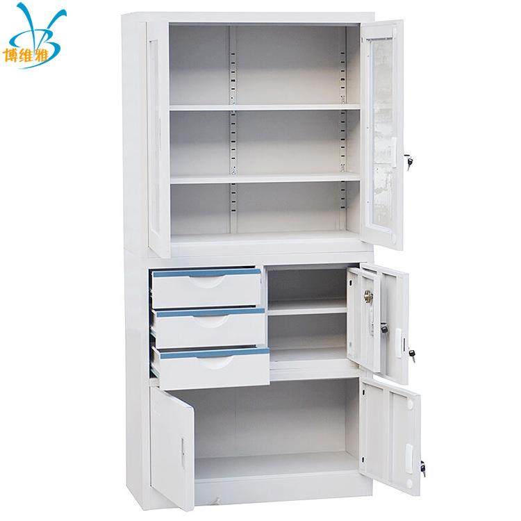 铁柜厂钢制铁皮柜抽屉式储物柜偏三屉办公资料柜带密码锁,淘宝优惠券,粉丝福利购,淘宝优惠卷