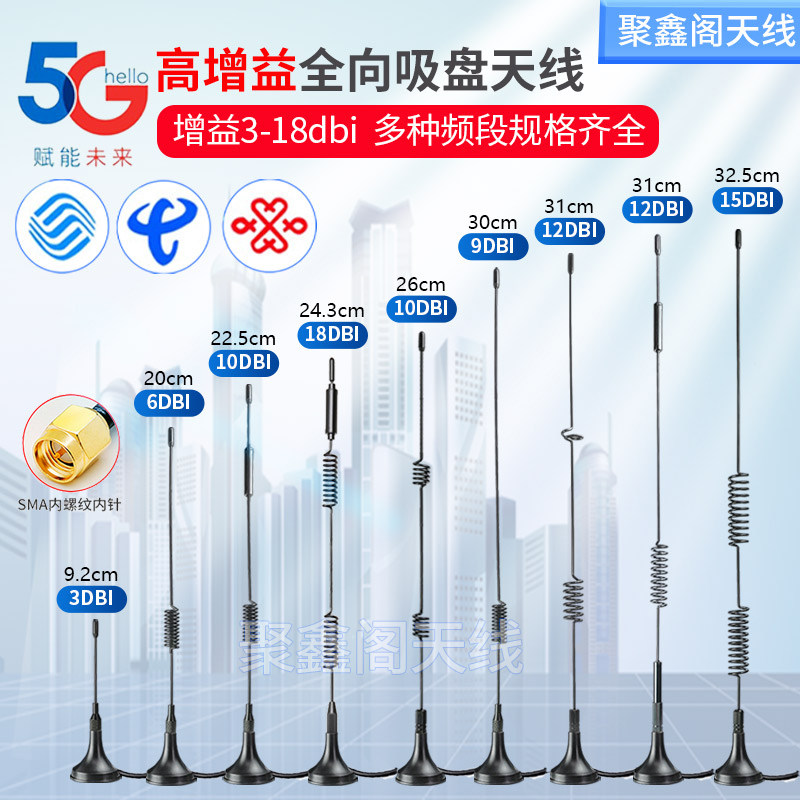 5G物联网3G4GLTE吸盘天线GPRS无线模块DTU扫码售货机充天桩天线,淘宝优惠券,粉丝福利购,淘宝优惠卷