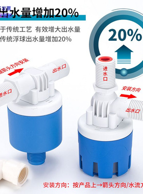 二代4分全自动水位控制阀水满自