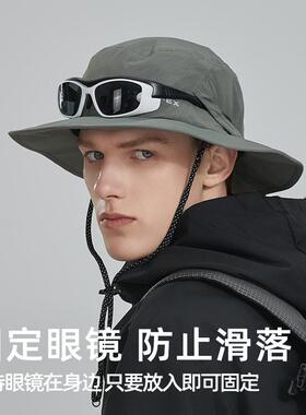 topex软壳可折叠户外渔夫帽女