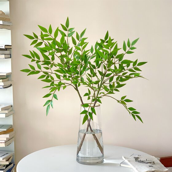 Nandina Bamboo Bionic Green Plant Living Room Simulation Flower Arrangement